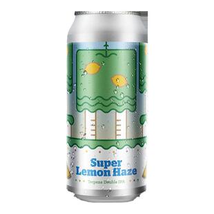 Burlington伯灵顿超级柠檬双倍浑浊IPA 美国进口精酿啤酒 473ml