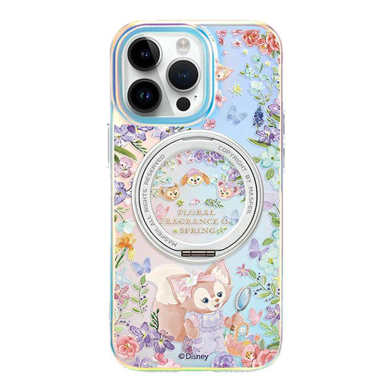MASFEIL × 春季贝儿适用苹果17Promax手机壳新款Lo5磁吸带支架iPhone16Pro保护套15支点好看14迪士尼女13pm