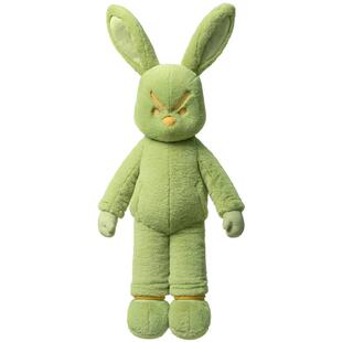 问童子 奋斗玩偶 兔/春风又绿 陪伴安抚毛绒玩具玩偶生日送人礼物