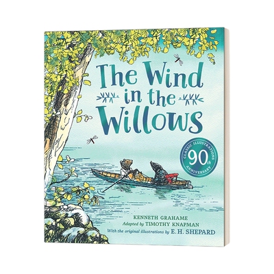 英文原版 Wind in the Willows Anniversary Gift Picture Book 柳林风声 90周年纪念版绘本图画书 E.H.谢泼德插画 进口英语原版