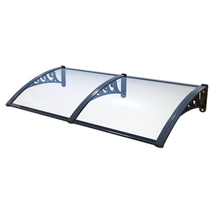 雨棚屋檐家用遮雨棚户外防雨板遮阳棚窗户雨搭阳台雨篷铝合金雨棚