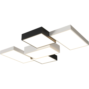 新款客厅吸顶灯现代简约几何卧室餐厅全屋套餐组合灯具极简北欧风