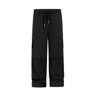 MRCYC机能风直筒工装裤男春季宽松休闲长裤韩系潮流百搭冲锋裤子