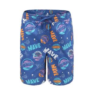 迪卡侬男童沙滩裤可下水游泳短裤儿童沙滩裤海边游泳裤冲浪裤KIDK