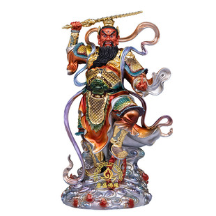 王灵官神像家居摆件招财镇宅王天君灵官菩萨火神王天君护法工艺品