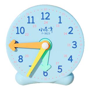 三针联动钟表儿童学习用钟表早教教学专用认知学习器一年级教具二