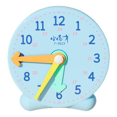 钟表儿童学习用三针联动教具