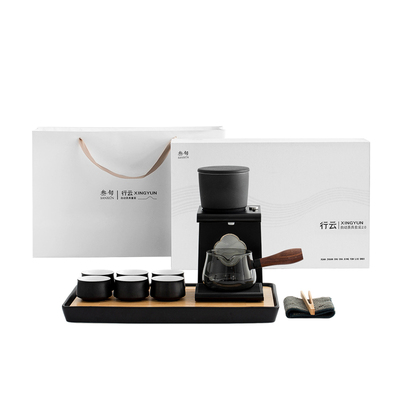 三旬行云二代轻奢自动茶具套装