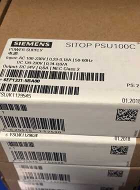 议价6EP1331-5BA00 SITOP PSU100C 24 V/0.6 A调节型电源6EP13315