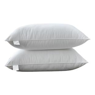 酒店枕头枕芯成人家用羽丝绒护颈枕头单人48x74学生枕