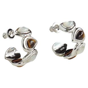 UNEND止续 纯银海湾Cove耳环 设计师银饰气质造型耳圈耳饰 默叙