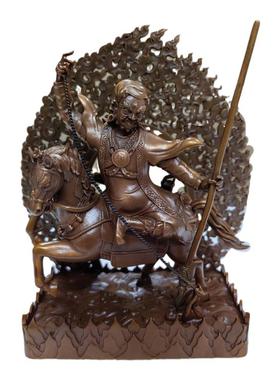 紫玛护法/紫马护法/孜玛护法/紫马/12cm紫铜佛像梵天佛堂摆件