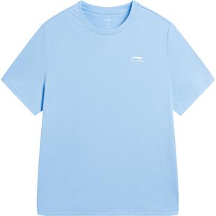 李宁童装短袖T恤男女小大童综合体能系列上衣圆领夏季针织童装