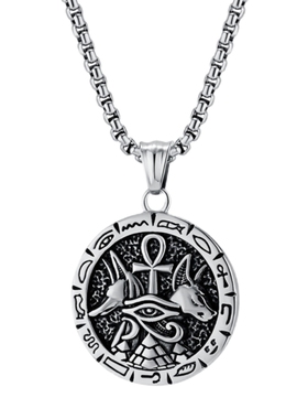 古埃及安卡十字架荷鲁斯之眼项链