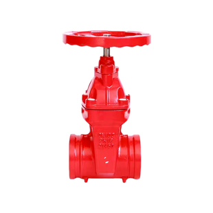 埃美柯沟槽闸阀暗杆明杆软密封Z85X-16Q消防阀门开关dn50 80 100