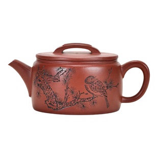 范家壶庄 宜兴紫砂壶纯全手工原矿红皮龙家用茶具 汉瓦壶