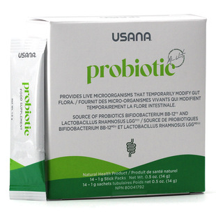 美国usana优莎娜益生菌粉加版成人儿童适用调理肠道消化吸收