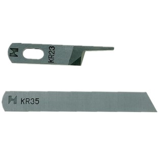 强信747四线拷边机刀片KR23KR35缝纫机码打锁边包缝机上下切刀片