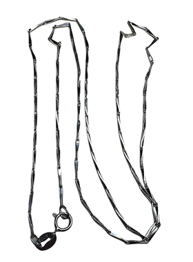 纯银白金吊坠韩版瓜子链