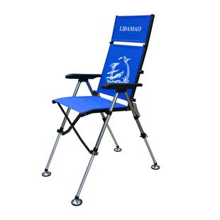 李大毛枭龙竖折叠欧式大钓椅轻量便携铝合金复杂地形欧式钓鱼椅包