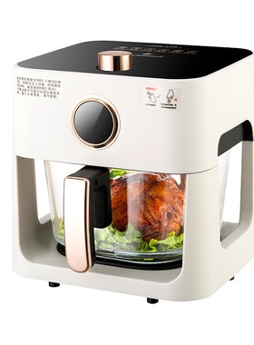 AirFryer空气炸锅智能家用电触无炸锅可视油多功能薯条屏烤箱