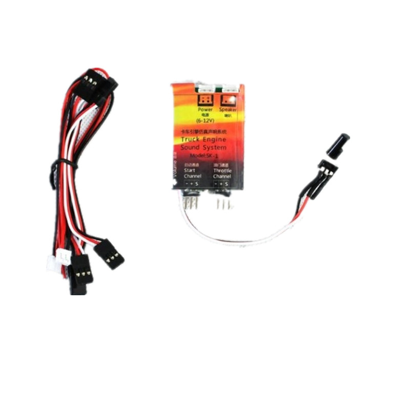 CrossRC GC4 MC6MC8军卡皮卡攀爬车声组引擎仿真卡车声组97400067