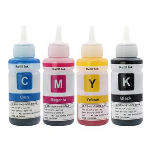 适用爱普生L360 L351 L365 L310 L301 L455墨仓式连供打印机墨水
