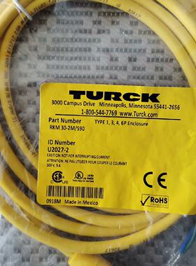 询价-TURCK图尔克 传感器线RKM30-2M/S90