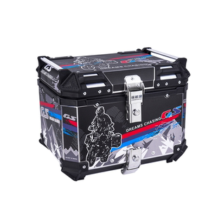 纵航侠摩托车尾箱铝合金大容量通用建设雅马哈防水快拆户外旅行箱