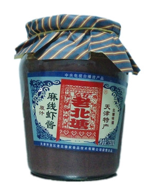 天津生虾酱老北塘海鲜麻线酱原汁