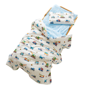 A类60支纯棉幼儿园被褥六件套宝宝入园午睡被子三件套儿童床品夏