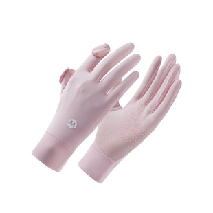 防晒手套女夏季防紫外线司机冰丝触屏户外防滑自行车开车骑行薄款