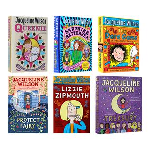 Jacqueline Wilson 麻辣女生基地 杰奎琳英文原版 The Dare Game Queenie Sleepovers 英国儿童文学女王杰奎琳威尔逊