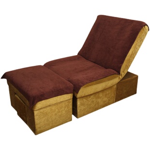 足浴沙发巾两件套防滑按摩椅床单沐足洗脚毛巾足疗沙发套罩沙发垫