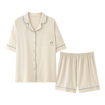 芬腾可安女士纯棉夏季睡衣家居服