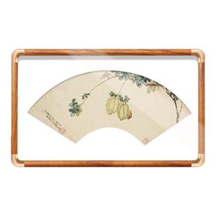 圆角国画实木画框装裱外框字画十字绣书法裱框定制相框挂墙框架