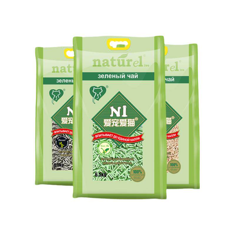 N1爱宠爱猫原味玉米小颗粒猫砂