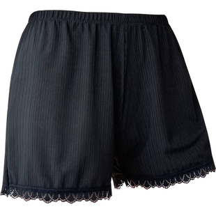 安全裤女防走光夏季薄款冰丝不卷边可外穿大码宽松蕾丝打底短裙裤