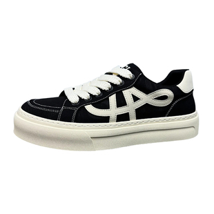 广州男鞋2026春夏季新款百搭潮流橡胶软底透气运动休闲牛津布板鞋