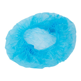 一次性头套帽子工作帽厨房厨师餐饮帽防尘食品网帽无纺布头罩防掉