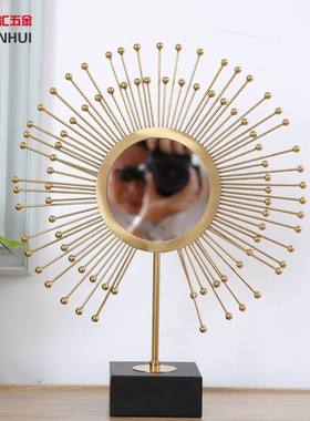 新款直销创意客厅轻奢简约装饰品摆件家居样板间玄关电视柜工艺品