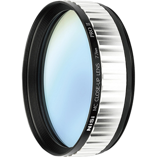 NiSi耐司 近摄镜二代49 55 58 62 67 72 77 82mm专业近拍利器高级微距镜花草昆虫钻石首饰放大镜微拍镜头滤镜