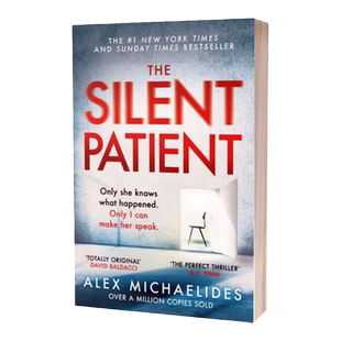 预售 英文原版 沉默的病人  The Silent Patient 推理惊悚小说 Alex Michaelides