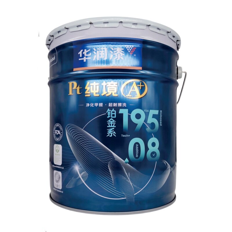 华润超耐擦洗抗醛防霉食品级墙漆