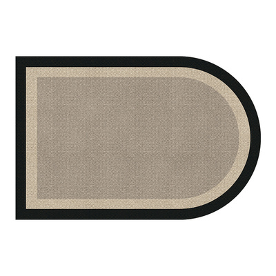 拱形书房地毯高级感自由裁剪地垫