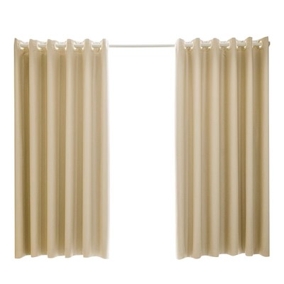 窗帘免打孔安装伸缩杆一整套