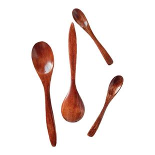 早餐酸奶麦片冰淇淋ins小木勺子搅拌迷你奶粉勺咖啡茶叶小勺