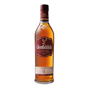 洋酒 格兰菲迪15年 Glenfiddich 苏格兰单一麦芽 苏格兰威士忌酒