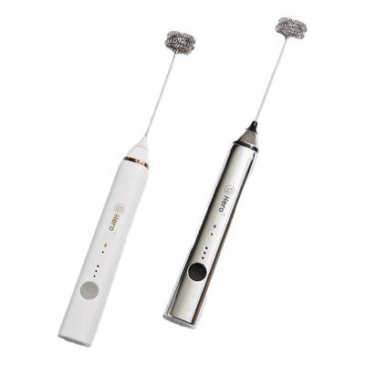 Hero双子电动打奶泡器咖啡奶泡机家用牛奶手持搅拌棒打蛋器打泡器
