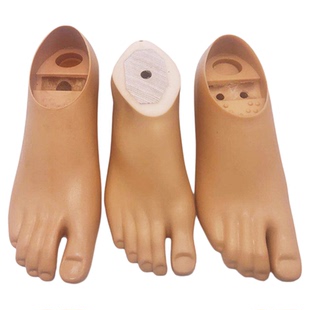 聚氨酯材料大小腿假肢脚板 假脚动踝假脚15CM-27CM 假肢配件